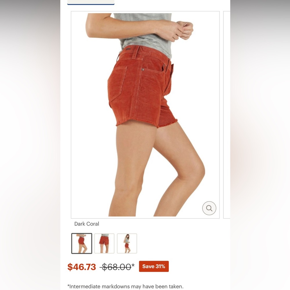NWT Carve Designs Oahu Shorts 4” - Picture 2 of 5